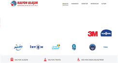 Desktop Screenshot of kalyontrafik.com