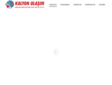Tablet Screenshot of kalyontrafik.com